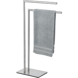 Підставка для рушників WENKO Recco, з нержавіючої сталі, вільна, з важкою основою, 48 x 80,5 x 20 см