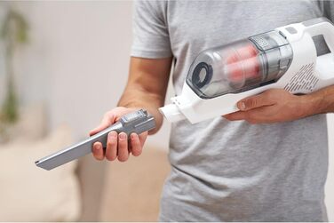 BLACK+DECKER BHFEA515J: Акумуляторний бездротовий пилосос 3-в-1 (18V) з турбощіткою, 2 режими, з насадкою для щілин та зарядним кабелем