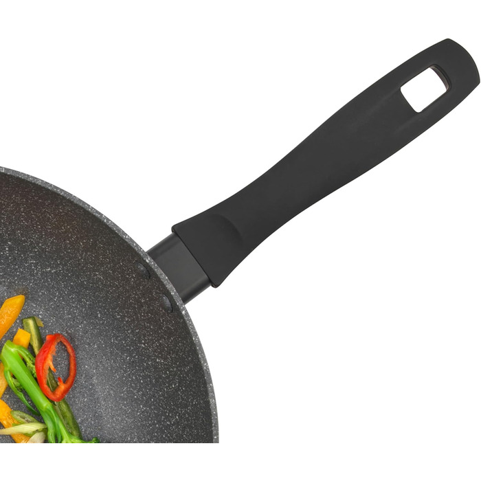 Сковорода Russell Hobbs RH02813EU7 Metallic Marble 28 см універсальна для індукції, смаження, грилю – антипригарна, для здорового приготування з мінімумом олії