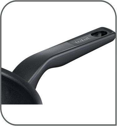 Пательня для млинців Tefal, алюмінієва, чорна, 25 см (не для індукційних плит)