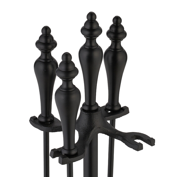 Relaxdays 5-Piece Fireplace Set