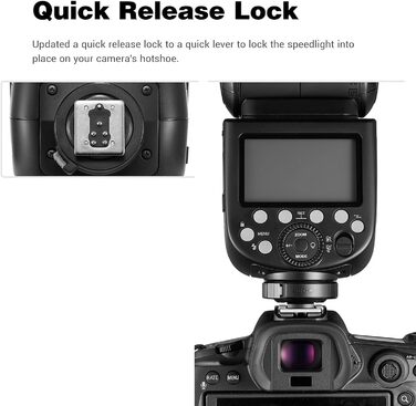 Спалах Godox V860III-S E-TTL II: Швидкість 1/8000s, GN60, 450 спахів, сумісний з Canon EOS