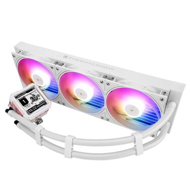Система рідинного охолодження процесора Thermalright FW PRO 360 ARGB (чорний), 360мм AIO, IPS LCD-дисплей 2.73