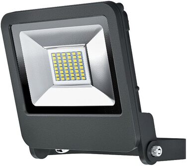 Світлодіодний прожектор Osram Endura Flood для вулиці, тепле біле світло, 30 Вт, 226x201x37 мм