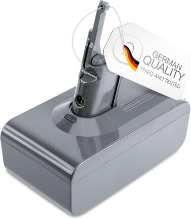 CELLONIC акумулятор для пилососа сумісний з Dyson V7 Origin, Motorhead, Trigger, +, SV11 (21.6V, 2500mAh) та Dyson V8 (4000mAh)