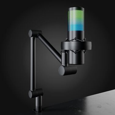 DOCKIN® MP2000: USB мікрофон-конденсатор для ПК, геймінгу, подкастів та стрімінгу. Якісний мікрофон з міцним кріпленням для запису звуку. Преміум звук та повний комплект.