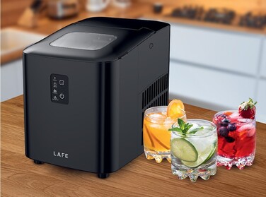 Льодогенератор Lafe Ice Cube Maker, чорний, 120 Вт