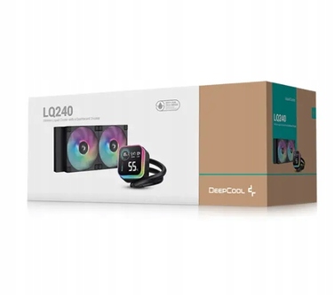 Рідинне охолодження DeepCool LQ240, чорне