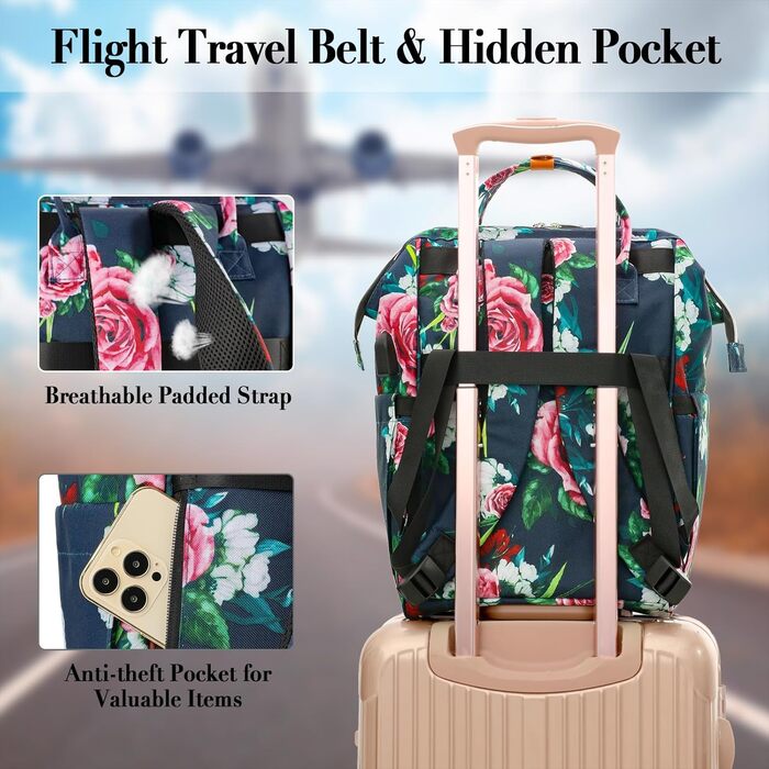 Жіночий рюкзак, шкільний рюкзак для дівчаток-підлітків, 15.6