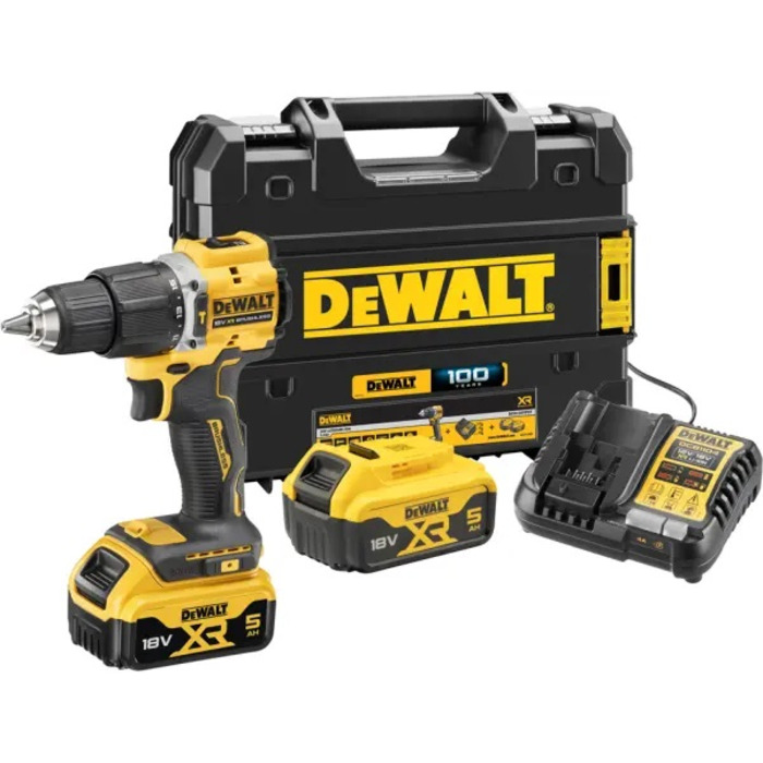 Ударний шурупокрут Dewalt DCD100YP2T (2x5Ah)