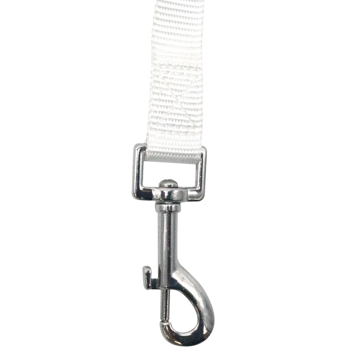 Ошатний нашийник Croci Ceremony для собак, для весілля, з бантиком, атлас, срібні деталі, для середніх та великих собак, розмір 41–66 см (білий, універсальний)