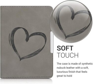 Чохол kwmobile для Tolino Vision 1/2/3/4 HD: чохол з екошкіри, дизайн 