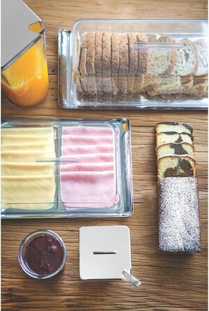 Цукорниця Tramontina CHÁ E CAFÉ з нержавіючої сталі (квадратна)