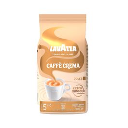 Кава в зернах Lavazza Caffè Crema Dolce, суміш арабіки та робусти, середній обсмаження, інтенсивність 5/10, 1 кг