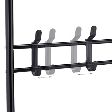 Relaxdays Wardrobe with Shoe Rack & Bench