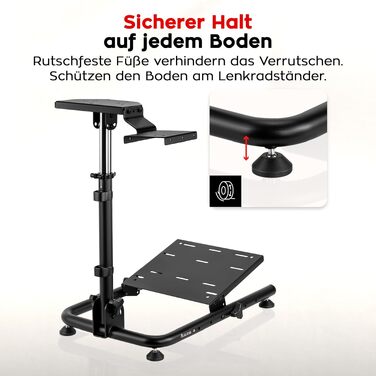Складаний стійка-тримач для ігрового керма Huzaro Speed 2.0 Simracing Wheel Stand