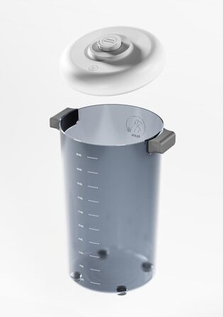 Контейнер для корму EFIL Vakuum – вакуумний контейнер для кормів для собак, котів та птахів, BPA-free, 24 л