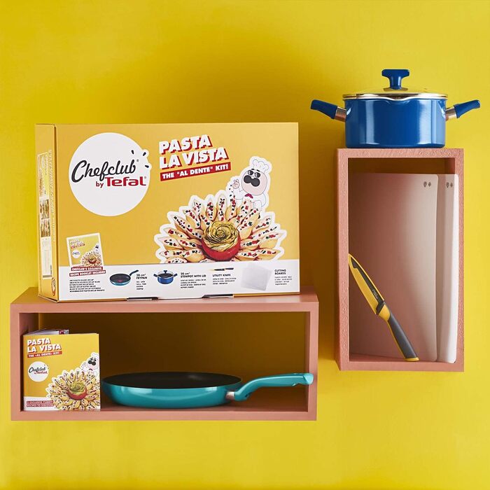 Tefal Chefclub Brat La Vista – Сковорода з антипригарним покриттям Titanium, індукційна, з термоіндикатором, зелена