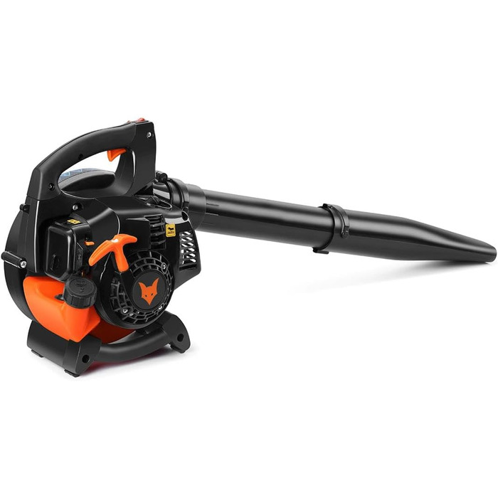 Бензиновий повітродув FUXTEC FX-LB126ECO, 2-тактний двигун 1 к.с., 0,7 кВт, 60 м/с, 4,5 кг, 450 мл