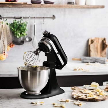Кухонний комбайн KitchenAid 5K45SSEWH Classic (4,3 л, чорний)