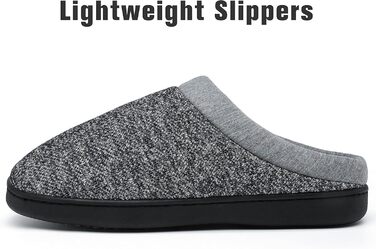 Тапочки жіночі зимові Mishansha Herren з піною пам'яті, антиковзкі, розмір 36-49, колір чорний