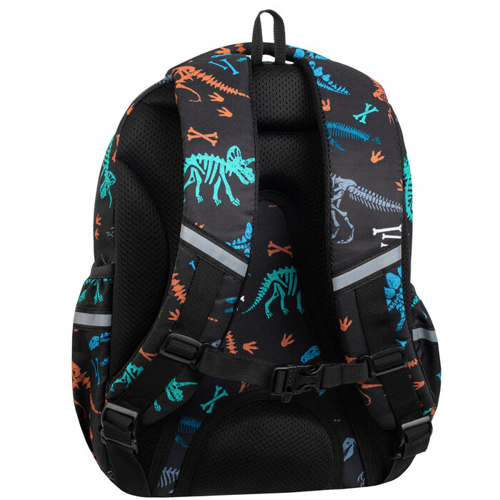 Шкільний рюкзак CoolPack Jerry з динозаврами, багатокамерний, 21 л