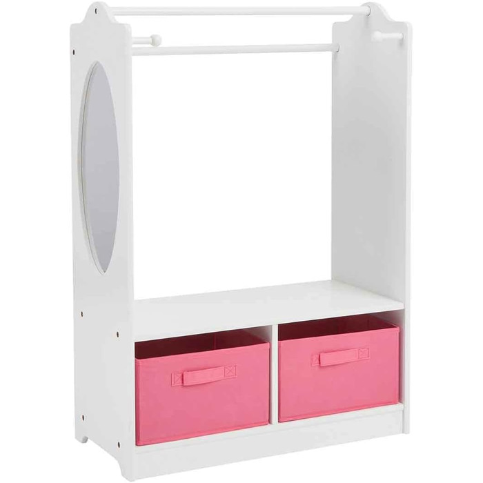 Liberty House Toys Dress with Storage, Wood, White