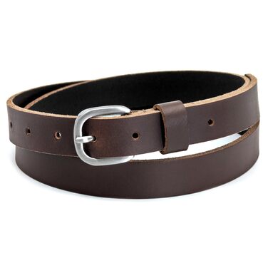 Чоловічий шкіряний ремінь Ashford Ridge 25 мм, коричневий, 125 см