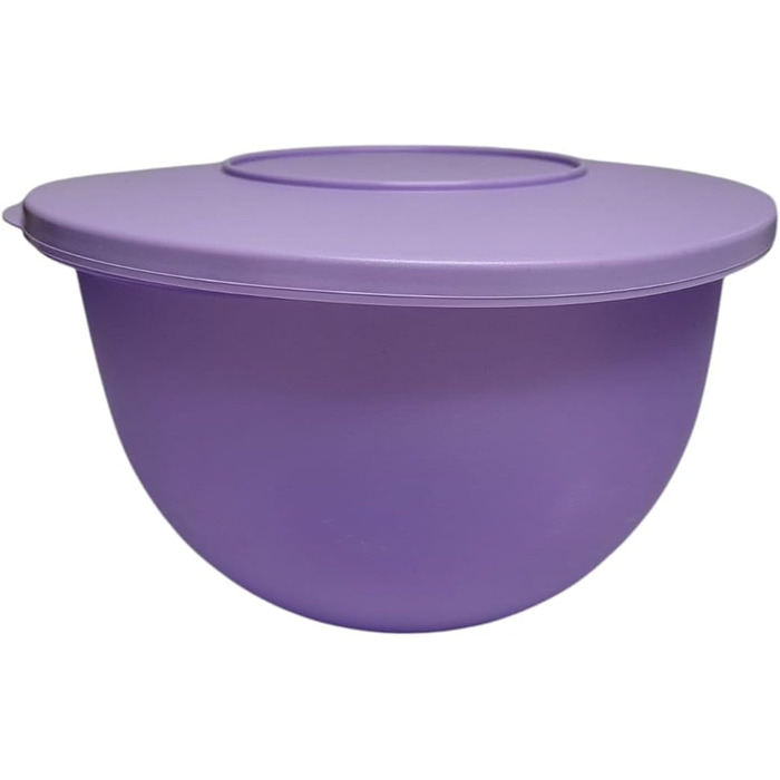 Миска Tupperware Junge Welle з кришкою 2,5 л, фіолетова, для сервірування