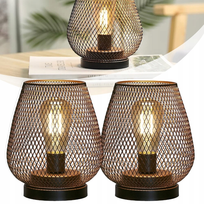 Світлодіодний нічник у ретро-стилі: металевий ліхтар на батарейках