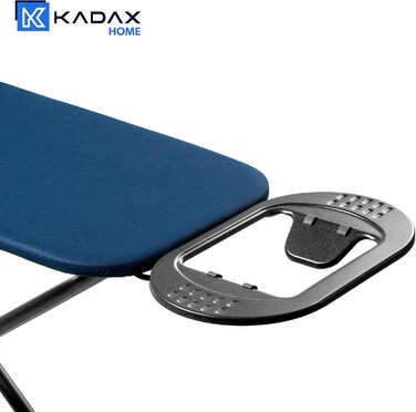 Прасувальна дошка KADAX 110x30 см, складна, з регульованою висотою, для дому, Made in EU (Темно-синій)