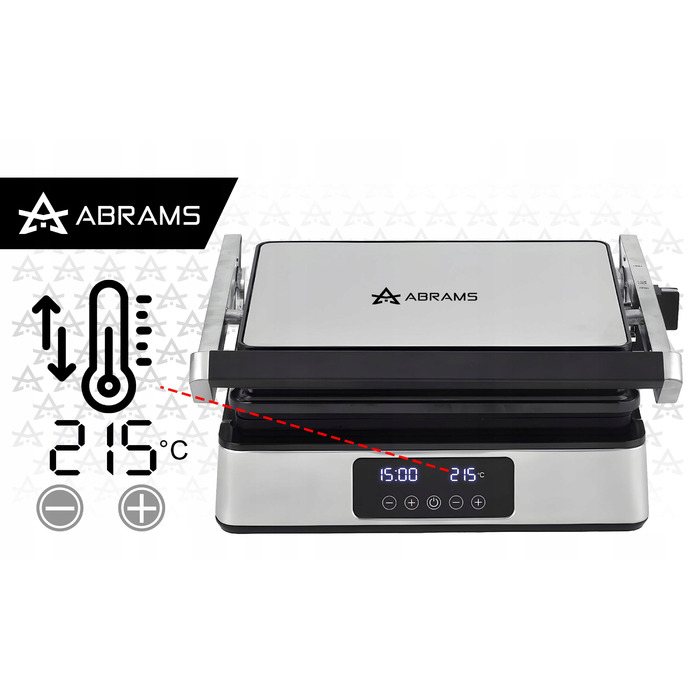 Електричний контактний гриль Abrams B530, 2200 Вт
