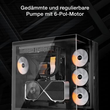 Система водяного охолодження be quiet! Silent Loop 3 240mm з 2 вентиляторами Silent Wings 4 120mm PWM та високопродуктивним помповим блоком