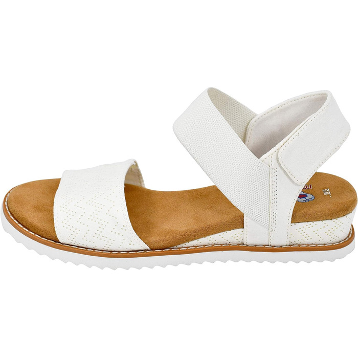 Сандалі жіночі Skechers Desert Kiss білі (38 EU, широка ширина)