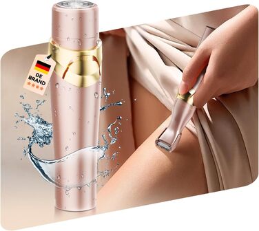 Електричний жіночий епілятор 6-в-1 для бікіні, обличчя та тіла - гладке гоління без подразнень