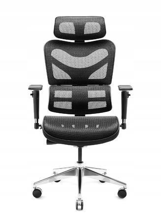 Ігрове крісло Diablo Chairs V-Commander, тканина, чорне