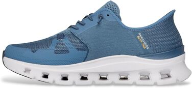 Босоніжки жіночі Skechers Pier-Lite Memory Maker на танкетці, блакитні (45 EU)