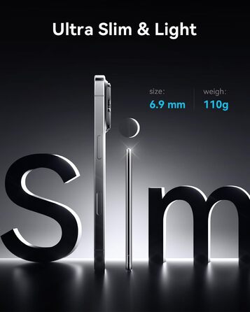 PowerBank Kuulaa Ultra Slim 5000 mAh з MagSafe, Type-C 20W, Швидка зарядка, 7.2 мм, для iPhone 16/15/14/13/12 (білий)