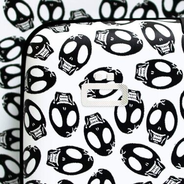 Алюмінієве картхолдер ÖGON -DESIGNS Smart Case Stockholm V1 з RFID захистом (Skull Style)