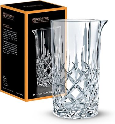 Nachtmann Mixing Glass Cocktail 750 ml, Noblesse, 101258, Crystal Glass Mixing Glass, Dishwasher Safe