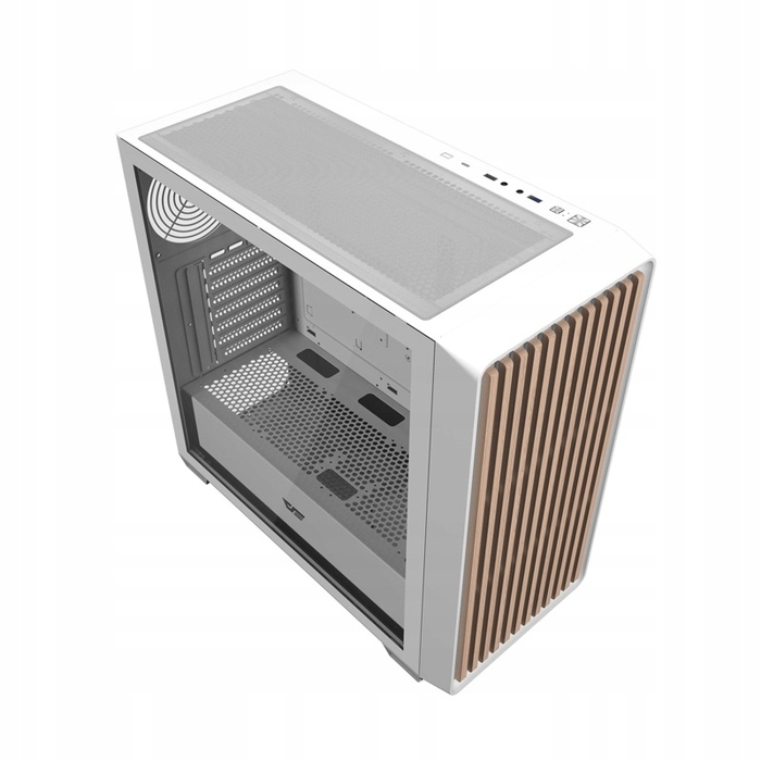 Корпус для комп'ютера darkFlash DS900WD Midi Tower (білий, ATX, загартоване скло, gaming)