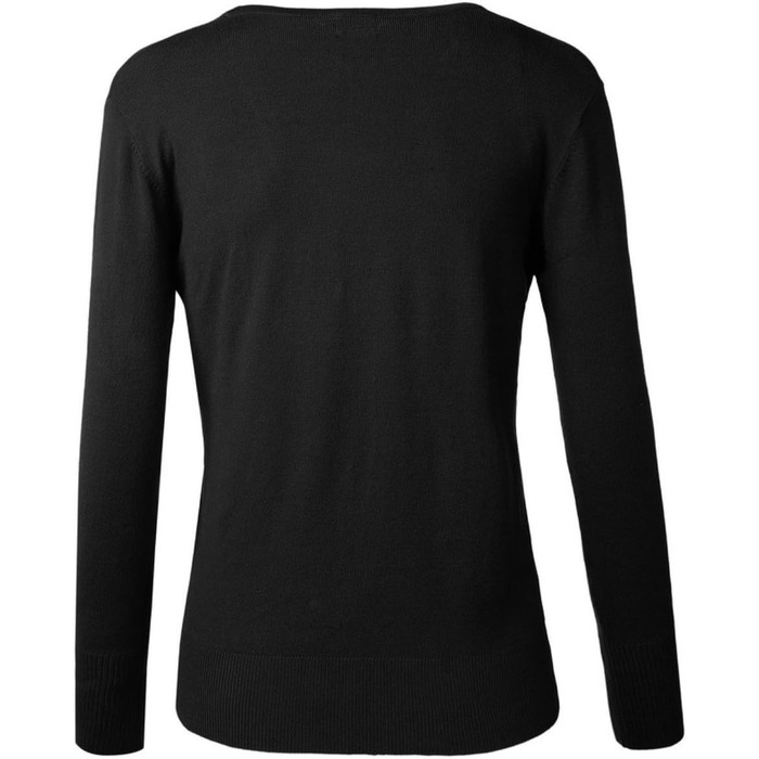 Жіночий кардиган Gothden Basic, чорний, розмір XL - в'язаний жакет на ґудзиках для осені/весни
