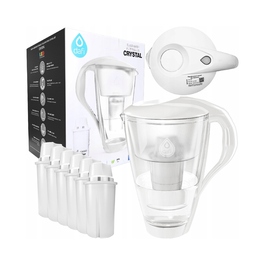 Скляний фільтр-віддім Dafi Crystal LED 2 л + 6 фільтрів Dafi Classic