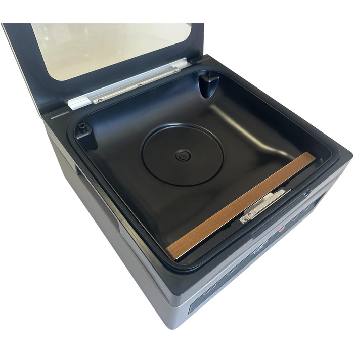 Професійний вакууматор Maxxo VM Profi з подвійною зварювальною лінією, 20 л/хв, 900 мбар, для продуктів харчування, з нержавіючої сталі (камерний вакууматор VM ChamberLine 30)