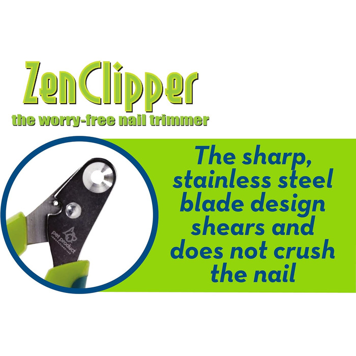 Кліпер для обрізання нігтів домашніх тварин Zen Clipper, коралловий, 1.5 мм