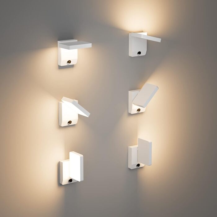 LED вуличне освітлення K-Bright 20W з датчиком руху, IP65, для балкона та саду (білий)