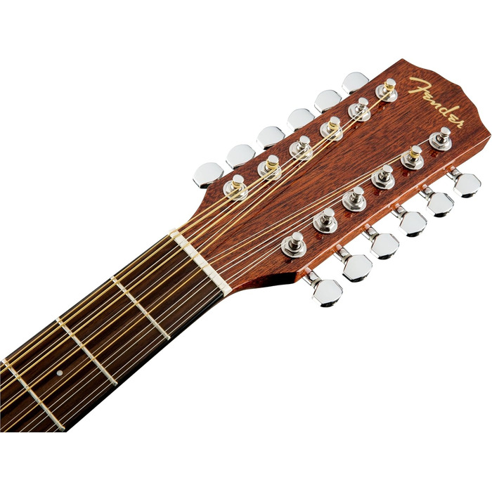 Електроакустична гітара Fender CD-60SCE 12-струнна, з Fishman, 2 роки гарантії, махагоні, палісандр, натуральний колір