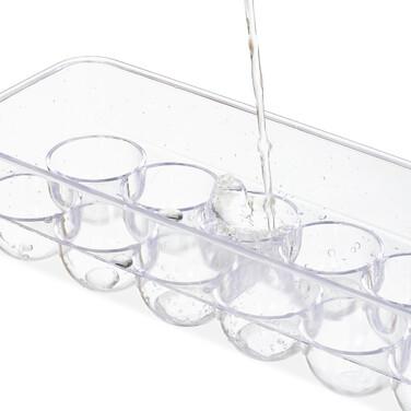 Relaxdays Refrigerator Egg Box - 12 Eggs
