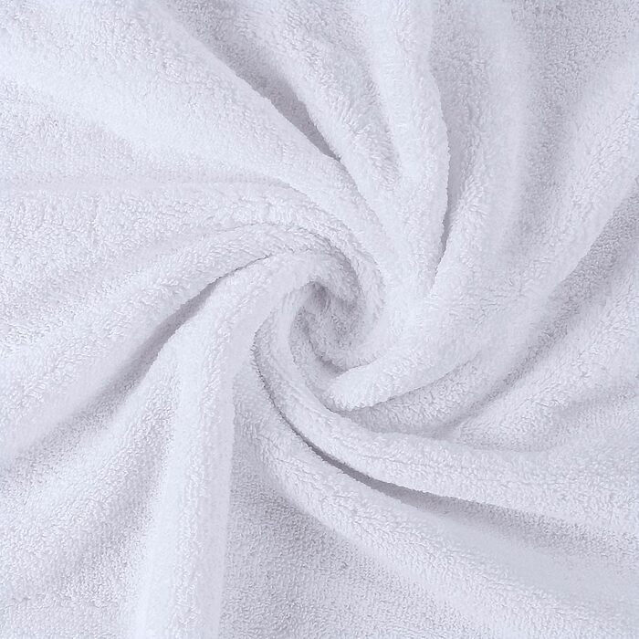 Набір банних рушників Utopia Towels з 100% бавовни, 69 x 137 см, гігроскопічні м'які рушники для душу з петлею для підвішування, білий, 4 шт.