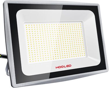 Світлодіодний прожектор HOOLED 100W, 10000лм, 6500K, IP65, для вулиці, саду і тераси, потужне вуличне освітлення